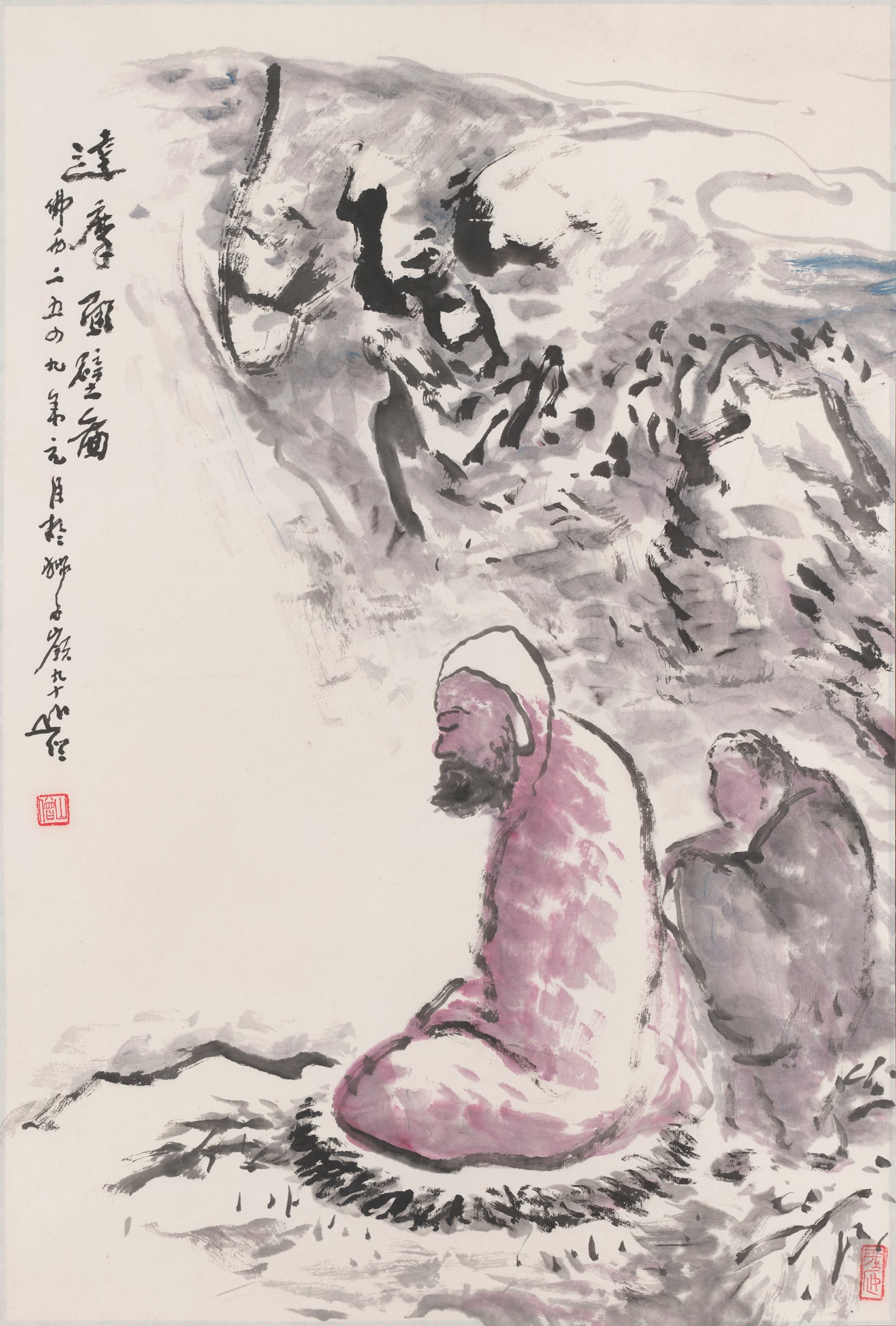 12 达摩面壁图   69#47            2005#90